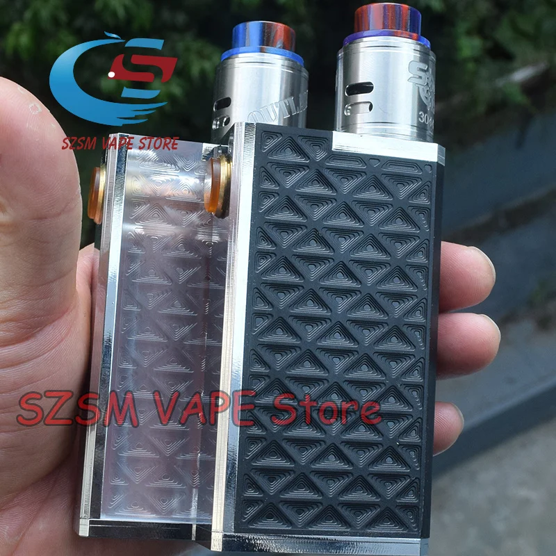 Sob mod kit параллельное соединение Двойной 18650 батарея механический vape электронная