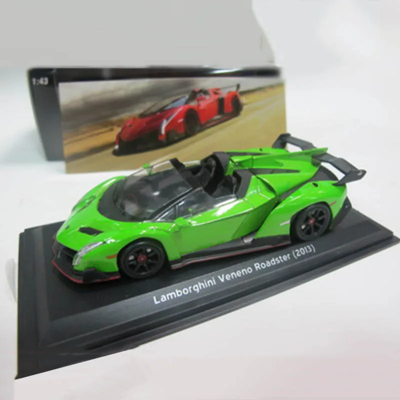 B 1/43 масштаб ядовитый венено родстер сплав машина литье под давлением игрушечная модель автомобиля украшение Детская Коллекция подарков дисплей - Цвет: B