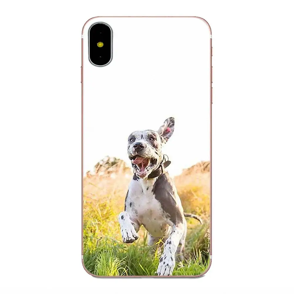 Чехол из ТПУ с рисунком розовой самоидовой Померанской собаки для HTC Desire 530 626 628 630