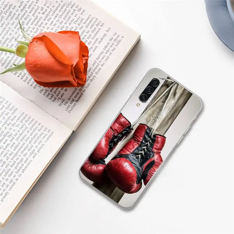 

Sports Boxing Gloves Phone Cases For Samsung A S M Note 9 10 20 fe 21 71 30 ultra plus 5g 11 31 51 s