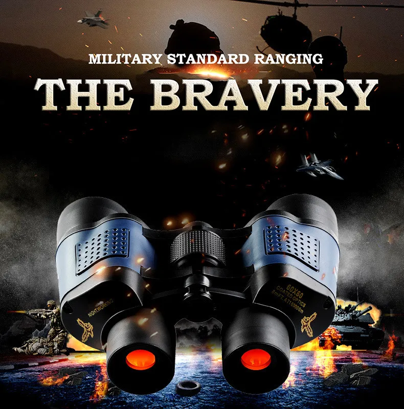 

60x60 Zoom Telescopes Binoculars Day/night Vision Travel Outdoor Hd Hunting Telescope +bag High Quality