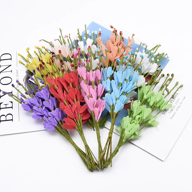 10 шт. вазы из пенопласта в виде ветвей персика для домашнего декора свадебные