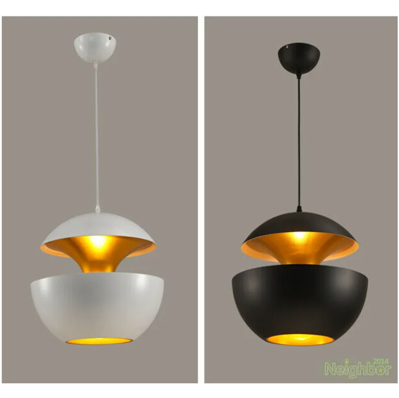 Современная железная светодиодная Подвесная лампа в виде яблока потолочное