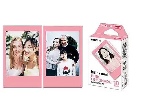 1 упаковка Minion Banana Fujifilm Instax Mini пленка для Mini 8 7s 7 50s 50i 90 25 dw Share SP-1 Polaroid мгновенная фотокамера - Цвет: pink