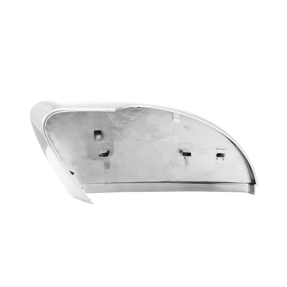 1 пара матовых хромированных крышек для зеркала заднего вида чехол