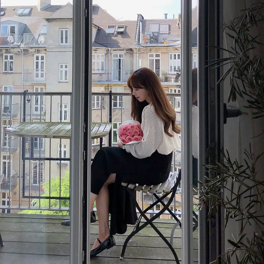 Новинка Весенняя винтажная рубашка в горошек женские топы с длинным рукавом