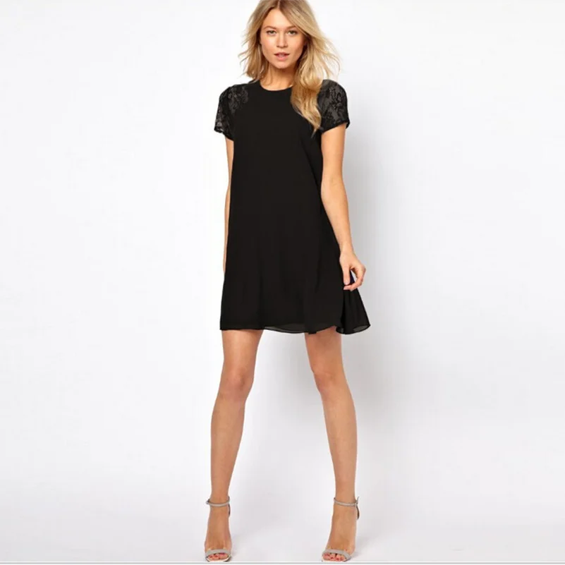 Стиль открытые платья без рукавов с длинными рукавами круглым вырезом в виде