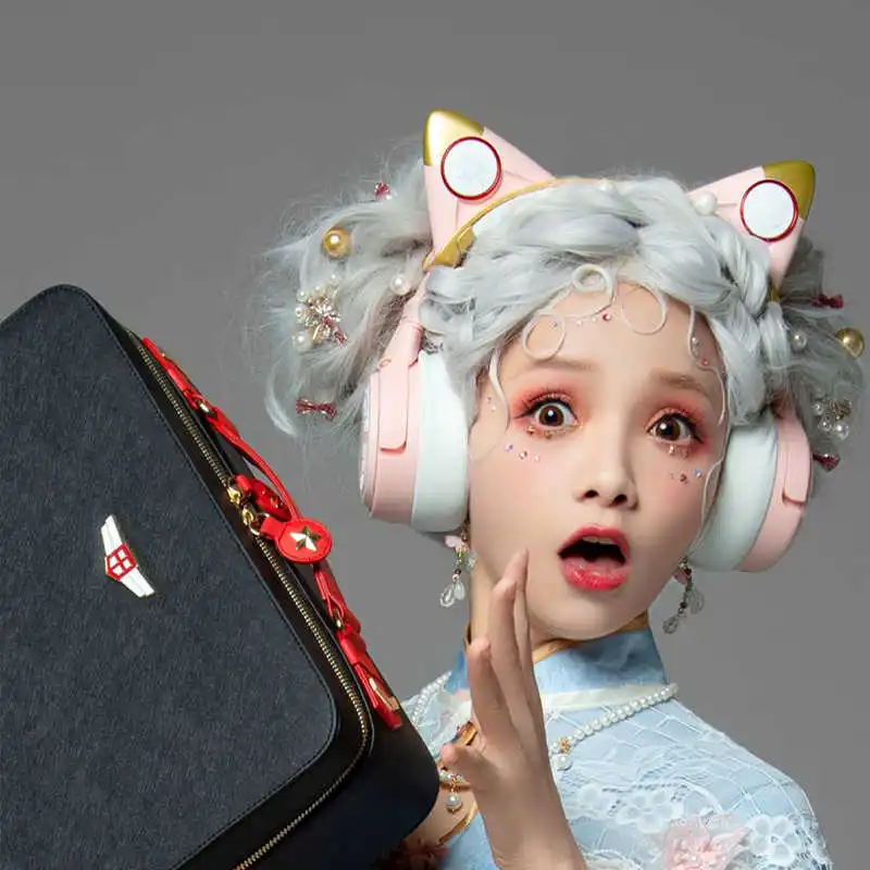 

Карточный чехол Sakura Kinomoto Clear Card аниме гарнитура наушники зажим экшн-фигурка Косплей геймер объемный шум наушники