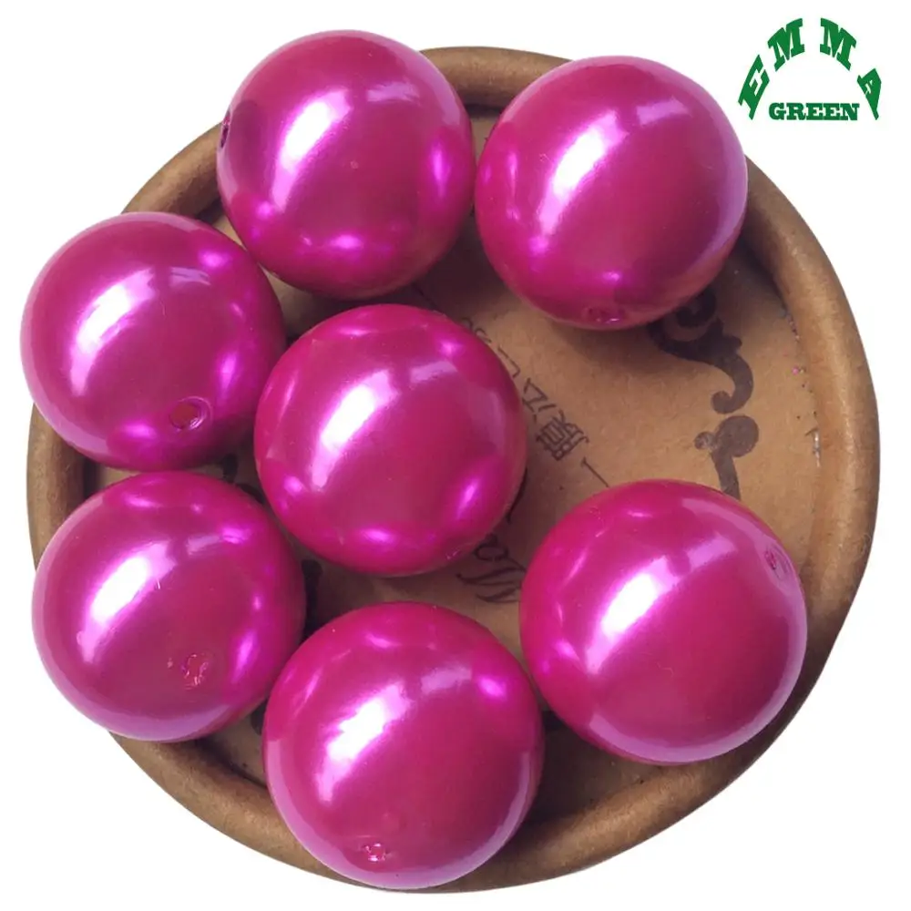 Бусины для изготовления ювелирных изделий акриловые бусины A10 6 30 мм жемчужные