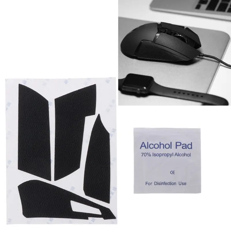 

1 Set Side Pads Mouse Feet Mouse Skates Side stickers for logitech G402 20CB