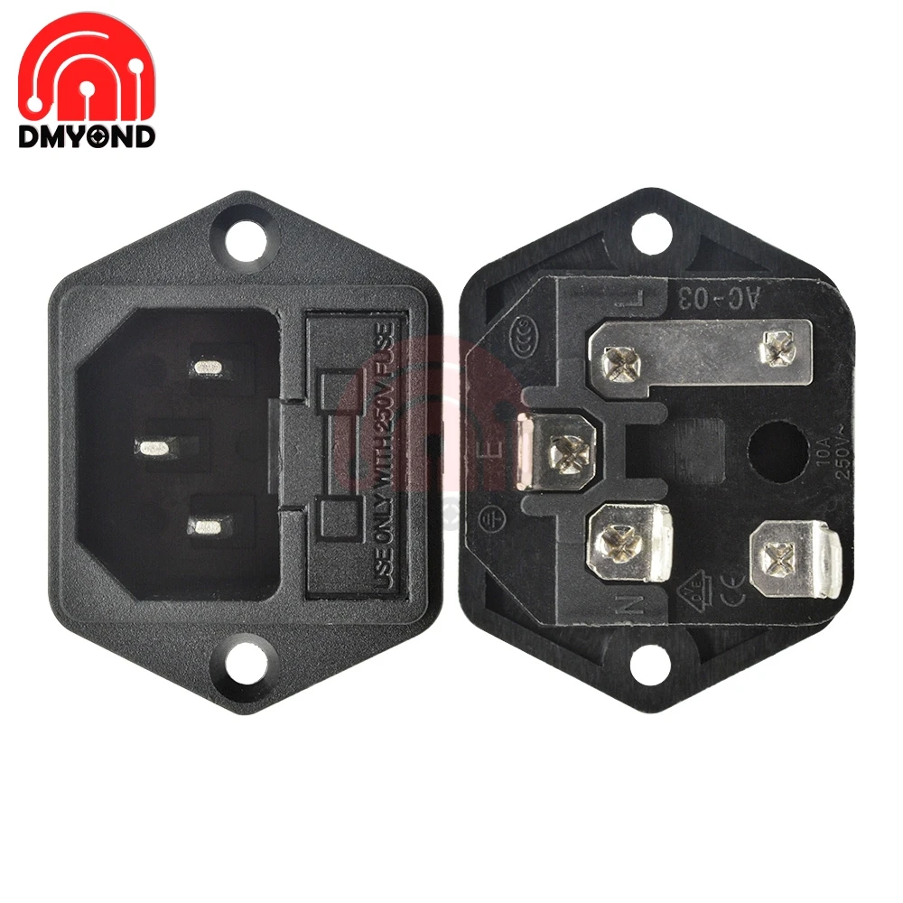 5 шт. металлическая розетка 10 А 250 В переменного тока|Электрические розетки| |