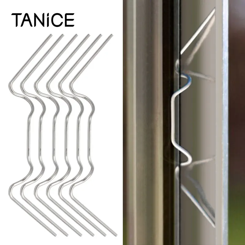 Монтажные скобы TANiCE 50 шт. 95 мм зажимные для теплицы аксессуары фиксаторы зажимы