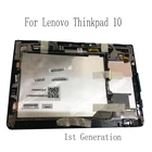 10,1 дюймовый ЖК-дисплей с сенсорным экраном дигитайзер с рамкой черный для Lenovo Thinkpad 10 B101UAN01.C планшет ЖК-дисплей экран