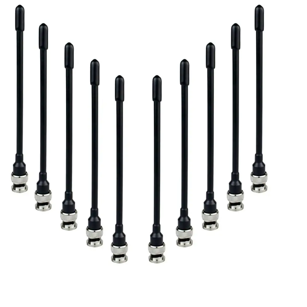 Oppxun 10 шт BNC Whip Антенна UHF 400 470MHz для Kenwood ICOM V80 IC U82 двухстороннее радио|Рации| |