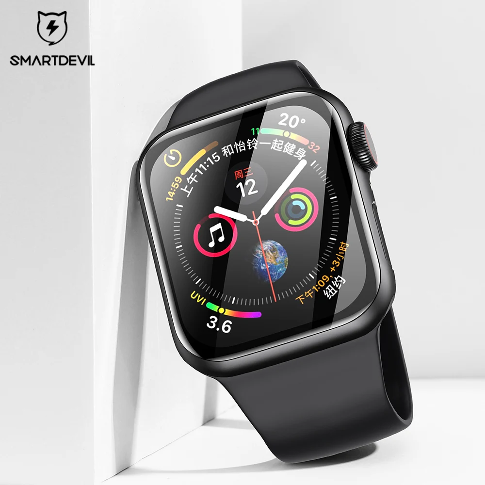 Защитная пленка SmartDevil для iWatch se 6 5 4 40 мм 44 мягкая Apple Watch 3 2 1 38 42 полное