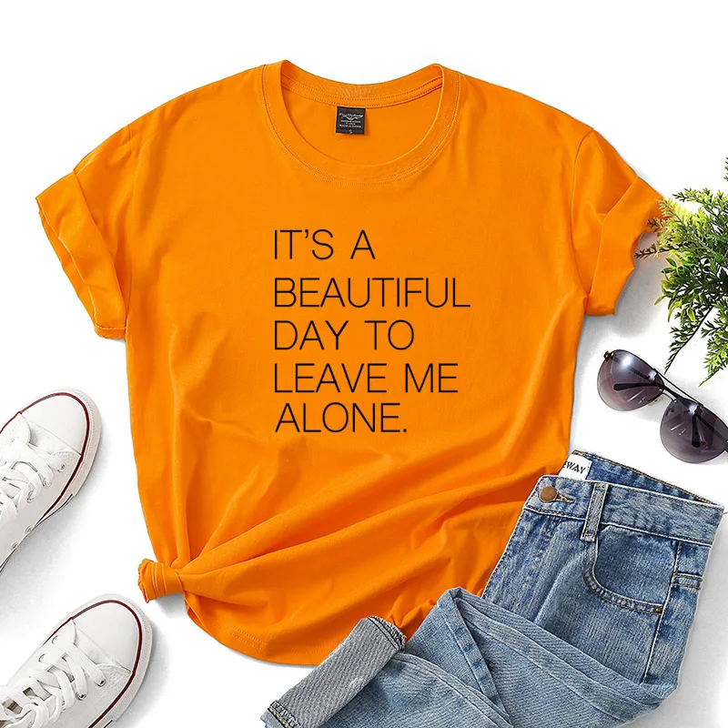 2020 summer women's boutique fashion cotton soft short-sleeved O-neck comfortable printed letter top high-quality T-shirt | Женская