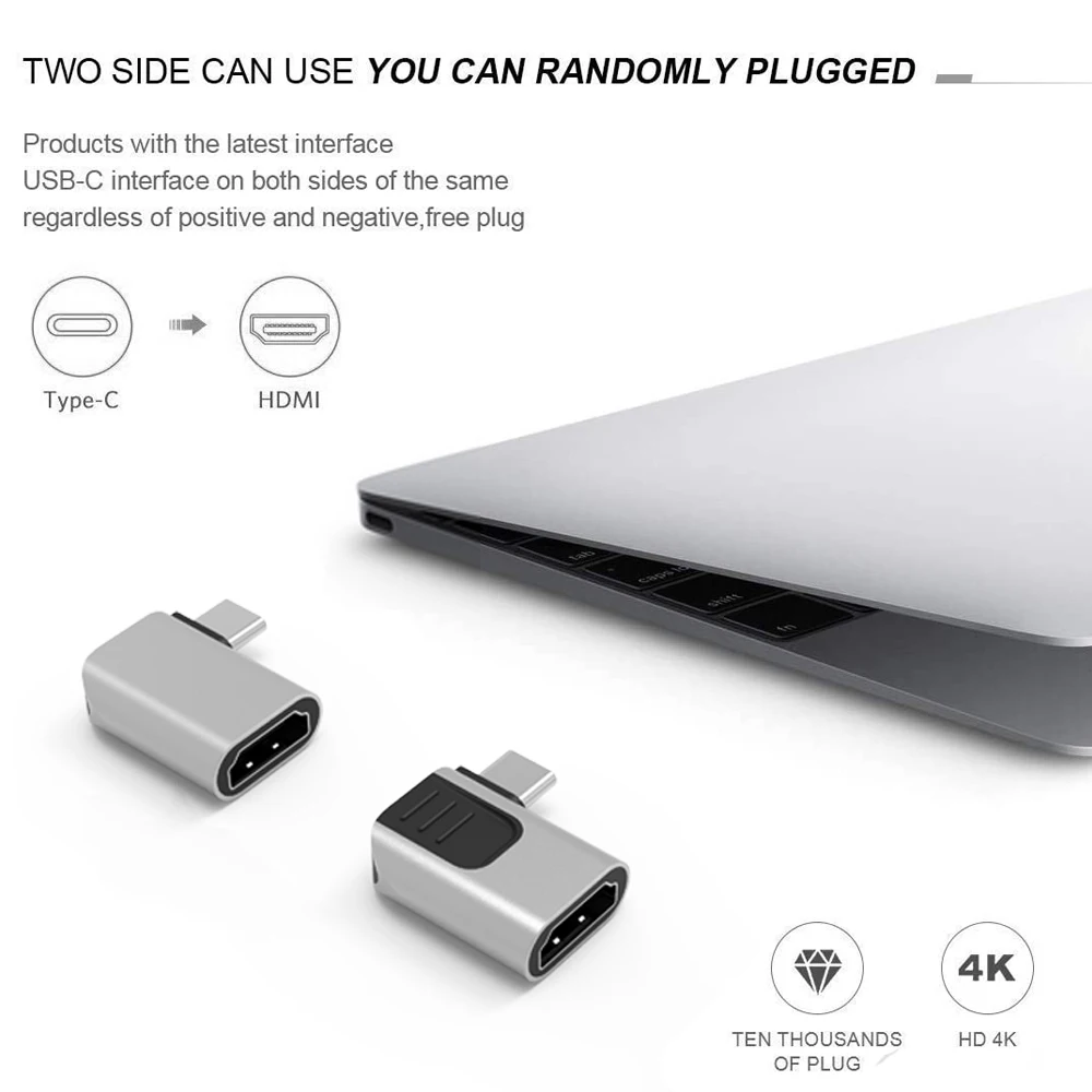 Переходник onub с USB C на HDMI 4K 2K кабель типа для MacBook Samsung Galaxy S10 Huawei Mate P20 Pro USB-C адаптер |