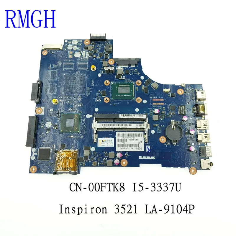 

Детская материнская плата для ноутбука Dell Inspiron 15R 3521 5521 VAW00 W Φ 100% Test work 2