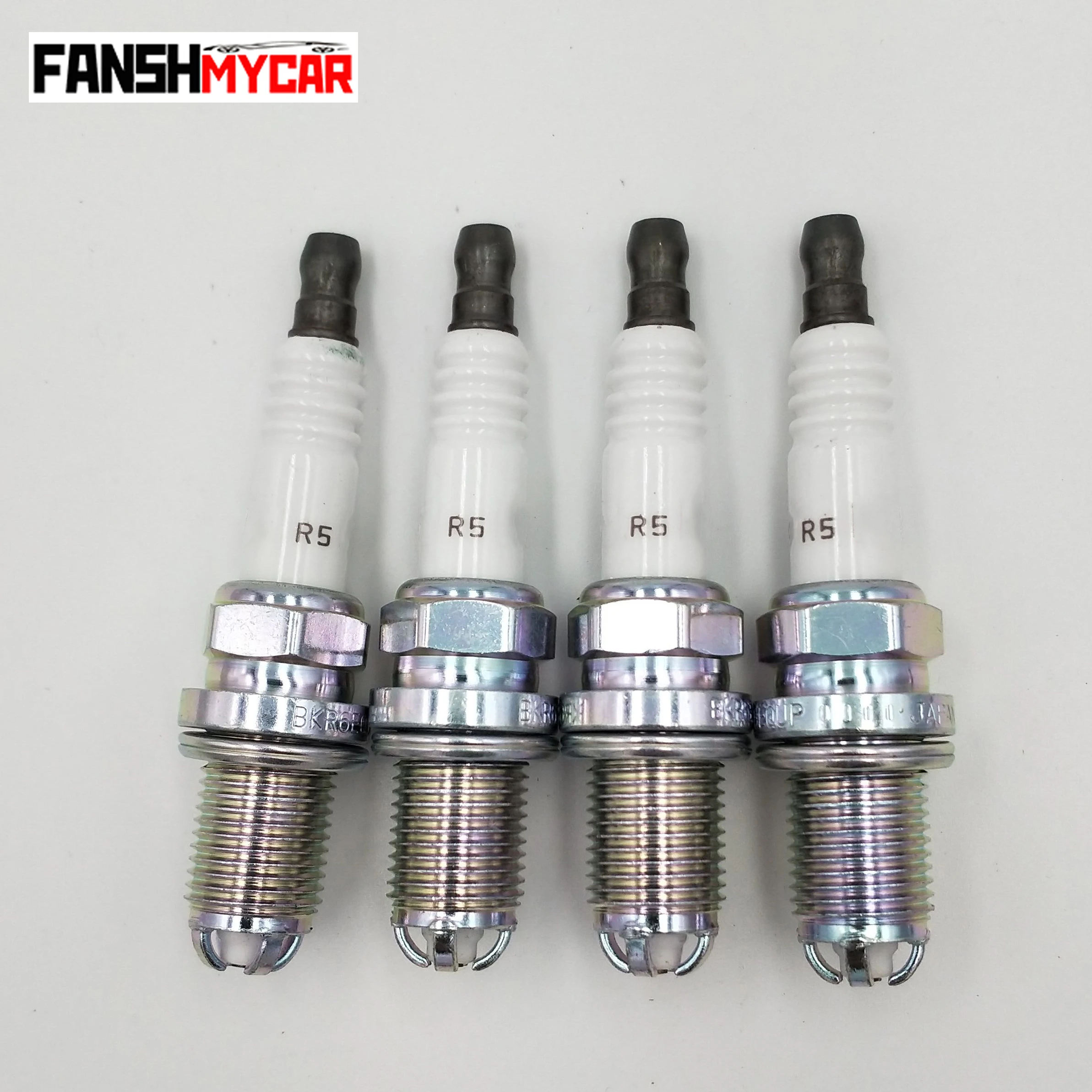 4 шт./лот Свеча зажигания 12120037607 BKR6EQUP для BMW M54 M62 E38 E65 E34 E36 E39 E46|plug|plug sparkplug lot |