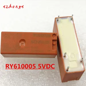 RY610005 5VDC RY610012 12VDC RY610024 24VDC 8A/250VAC 5PINS Мощность реле