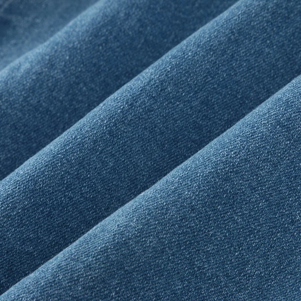 

Women's Winter High Waist Jeans Elastic Waist Pockets Solid Color Flare Jeans Jeans Pants Femme pantalon Vintage