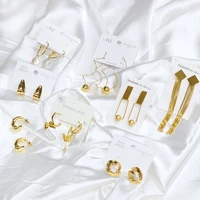 trend simulation pearl long earrings female moon star stainless steel wedding pendant earrings fashion korean jewelry earrings