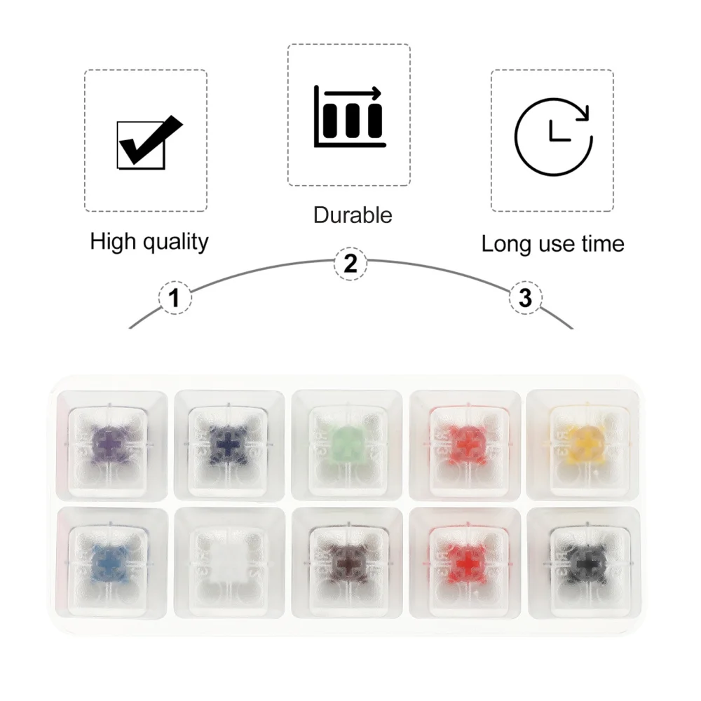 

1Pc Mechanical Keyboard Testing Tool 10 Keys Switch Tester Switch Testing Device