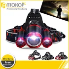 Прямая поставка, перезаряжаемый светодиодный налобный фонарь с зумом, налобный фонарь для рыбалки, налобный фонарь для охоты, налобный фонарь для кемпинга, налсветильник ный фонарь, налобный фонарь