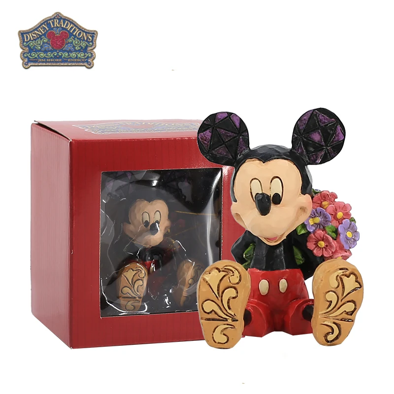 

Disney Showcase Collection Mickey Mouse Action Figure With Flower