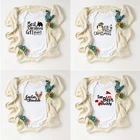 Детская хлопковая рубашка с коротким рукавом, на возраст 0-24 месяца