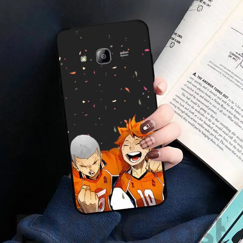 

Haikyuu volleyball boy Phone Case For Samsung A32 A51 A52 A71 A50 A12 A21S S10 S20 S21 Plus Fe Ultra