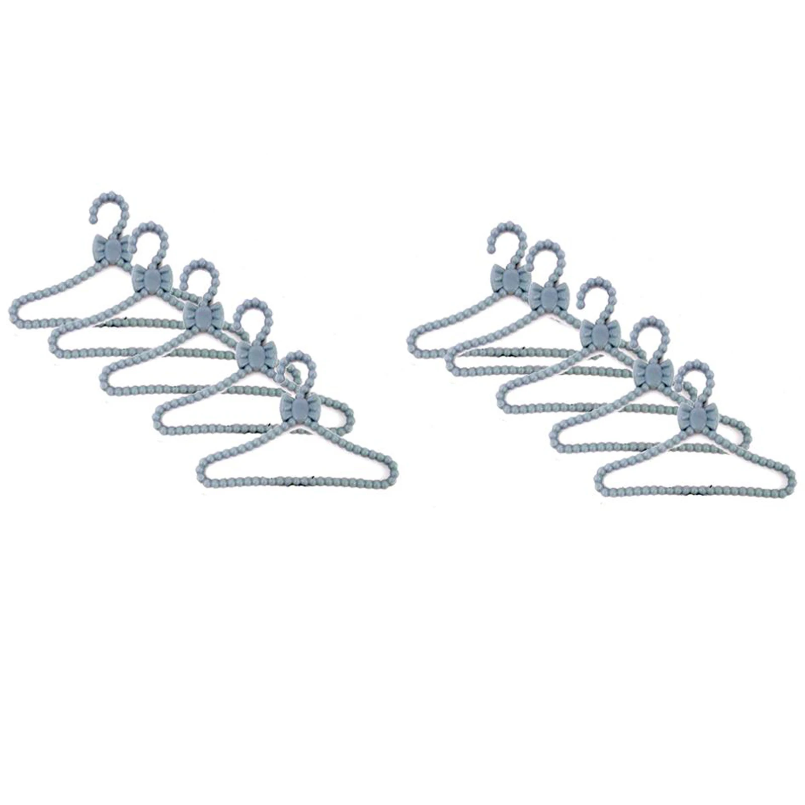 20 шт./партия Мини Серый вешалки Милая рубашка с длинным рукавом куртка штаны