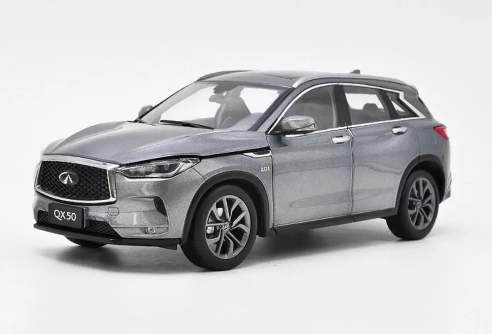 

1/18 Scale Infiniti QX50 2018 Gray Diecast Car Model Collection Toy Gift