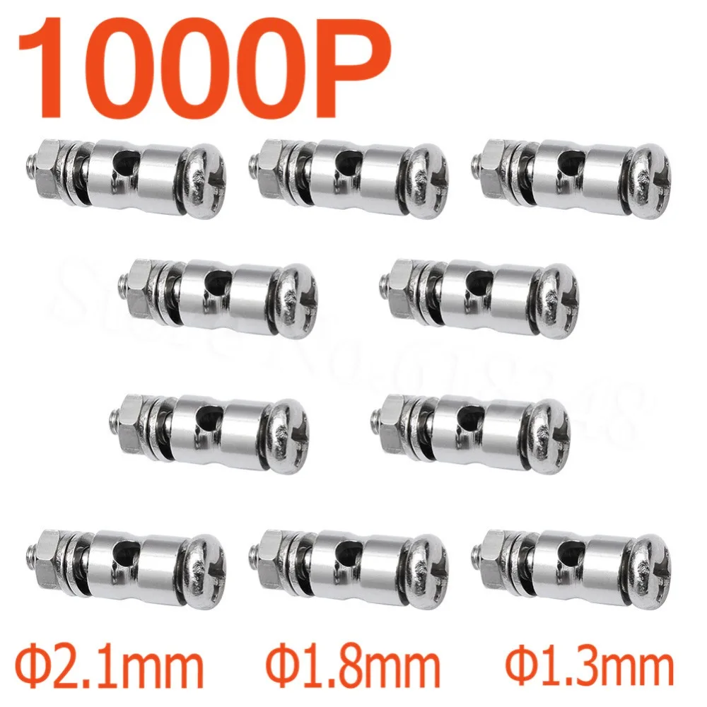1000 шт. RC самолет толкатель соединители ограничители тяг d2.1 мм d1.8 d1.3 пульт