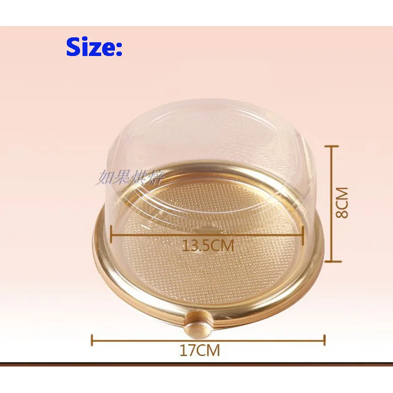 30 комплектов прозрачная пластиковая упаковка для торта коробки выпечки хлеба