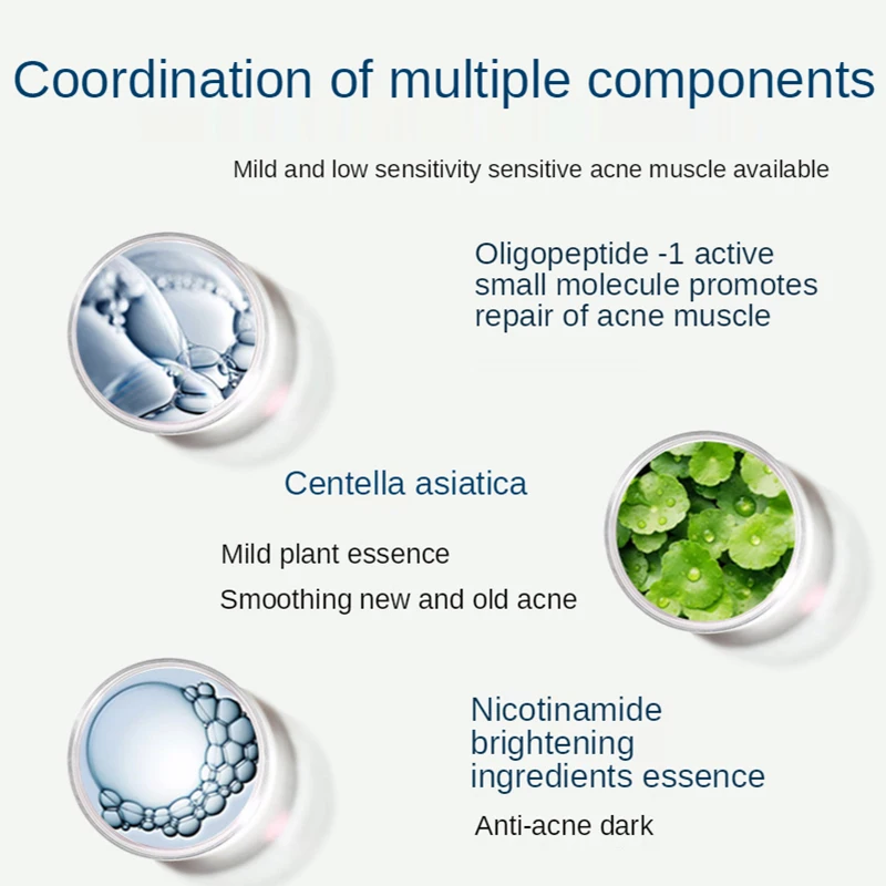 Восстанавливающий лиофилизированный порошок для лица увлажняющий пептид