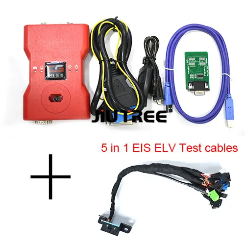 with 5 in 1 cable JIUSCN EIS ELV Тесты кабели для MB работать с VVDI MB BGA инструмент и CGDI Prog МБ 5-в-1 - Цвет: with 5 in 1 cable
