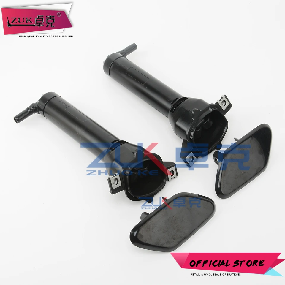 Фото ZUK для CR-V CRV Euro 2012 2013 2014 2015 2016 2017 насадка для мойки фар + крышка налобный фонарь струйный привод для воды + крышка крышки №2