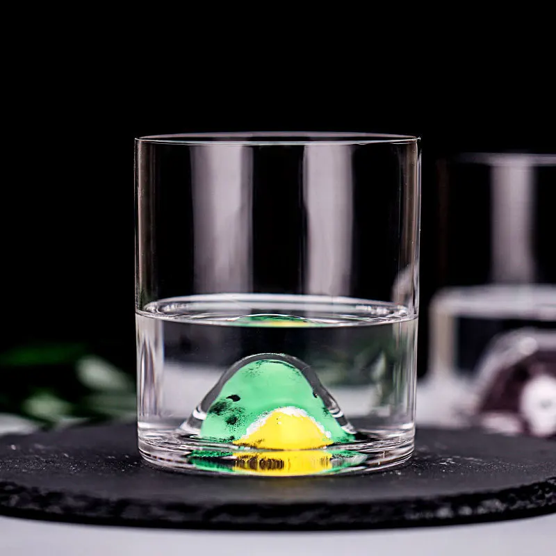 Новые друзья 3D голова животного хрустальные камни Шотландия стакан для виски