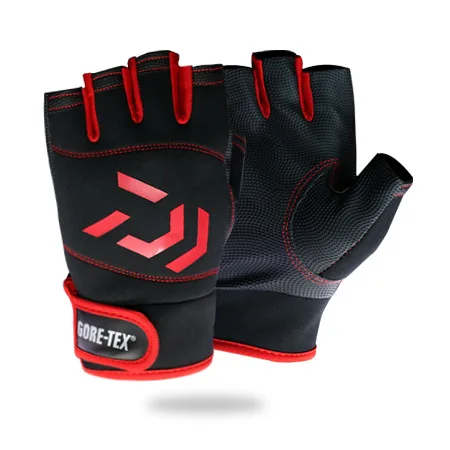 

2021 new High Quality Fishing Gloves Half Finger Outdoor Sport DAIWA Fishing Waterproof DAWA Fishing Clothing