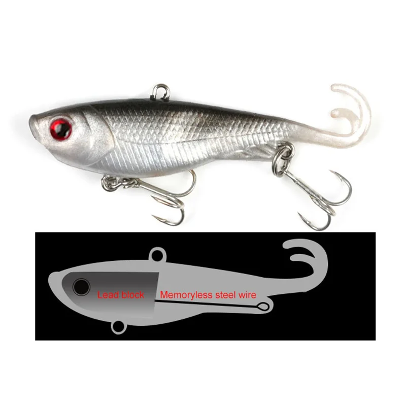 Рисунок 2 - мягкая пластиковая искусственная рыболовная приманка