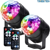 dropship sound activated rotating ball laser light projector lamp party rgb led dj stage lights colorful laser ball night lights