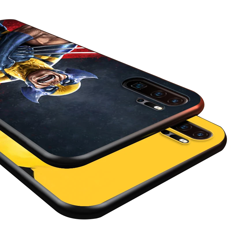 

Marvel Wolverine For Huawei P8 P9 P10 P20 P30 P40 P50 Lite E RU Pro 2017 2019 mini TPU Black Phone Case