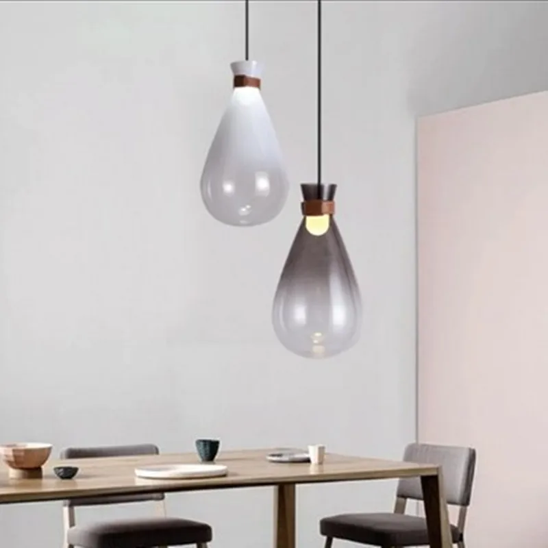 Скандинавская Модная Современная Минималистичная стеклянная кронштейн в форме