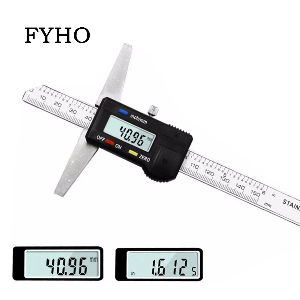 Штангенциркуль 0 150 мм с цифровым дисплеем измерительные инструменты линейка для