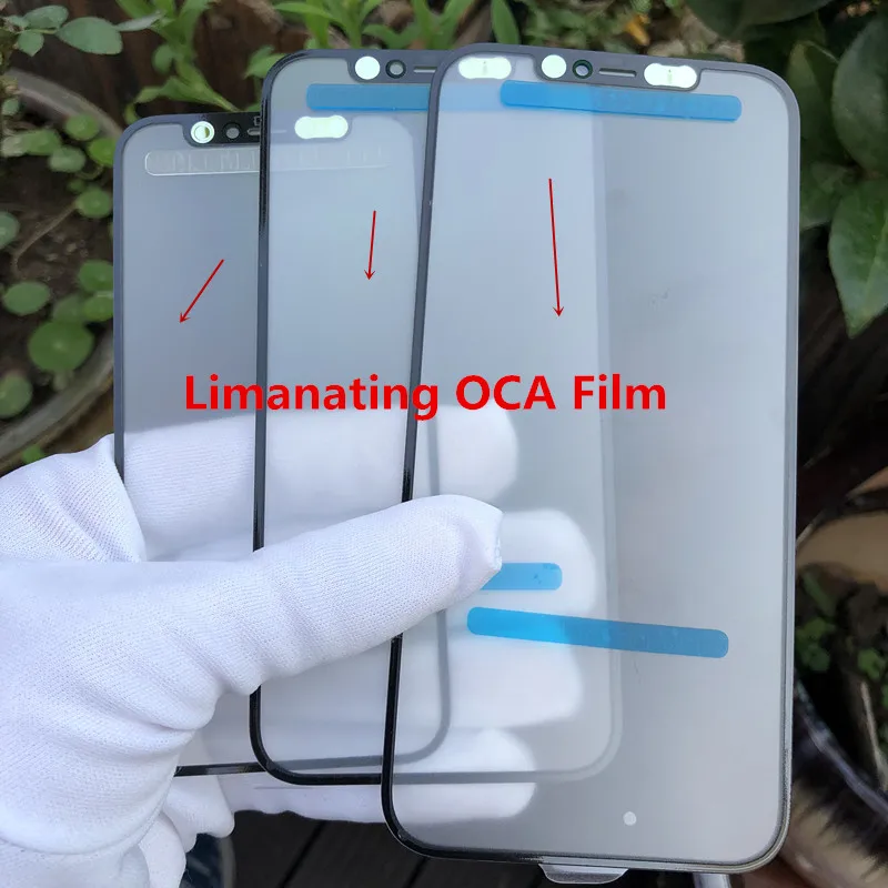 5 шт. 1:1 OEM Качество для Iphone 12 Pro X XS 11 Max мини стекло с OCA клейкая пленка ЖК передний сенсорный экран Внешний Объектив Замена 5 шт. 1:1 OEM Качество для Iphone 12 Pro X XS 11 Max мини стекло с OCA клейкая пленка ЖК передний сенсорный экран Внешний Объектив Замена