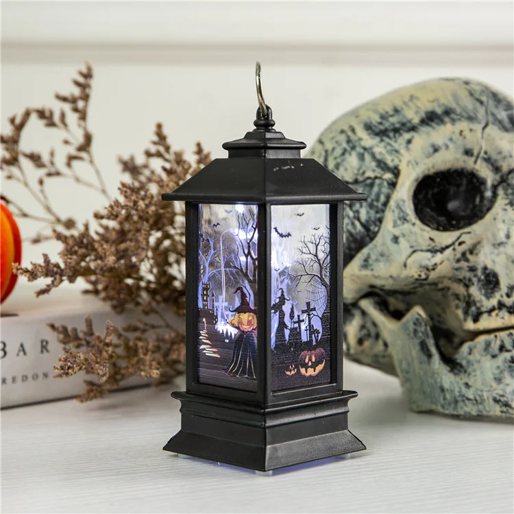 Halloween LED Simulation Light Small Oil For Party Bar Desktop Vintage Style Decoration | Дом и сад