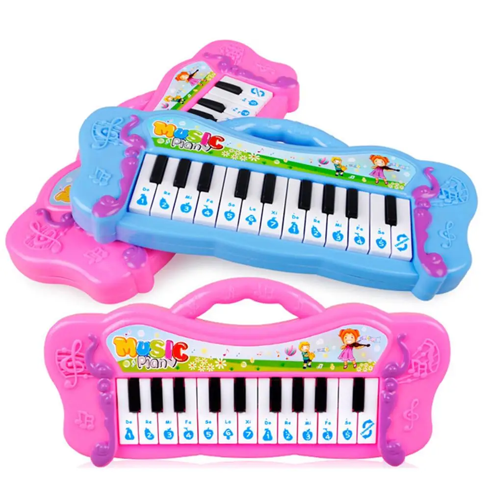 

Kids Mini Electronic Piano Keyboard Musical Toy with 7 Pre-loaded Demo Songs
