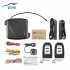 Автомобильная сигнализация с защитой от кражи, кнопка запуска авто, RFID, стартер замка зажигания, Система бесключевого доступа и запуска авто, иммобилайзер