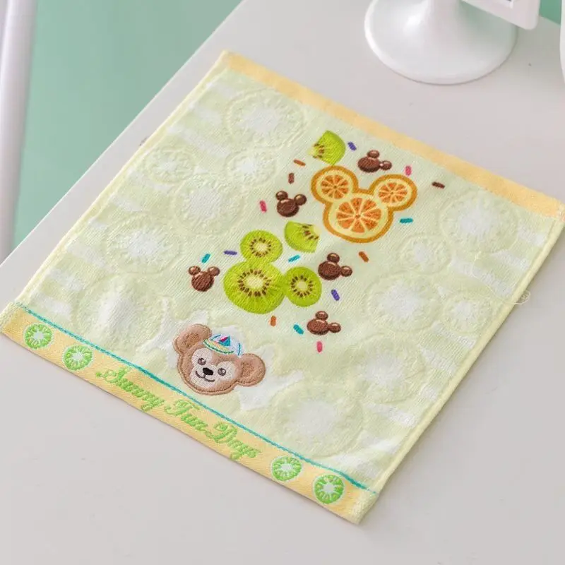 

1Pc Baby Towel Cotton Material Children Towels Soft Cartoon Duffy Bear ShirlyMay Towel Baby Bath Towel Handkerchief